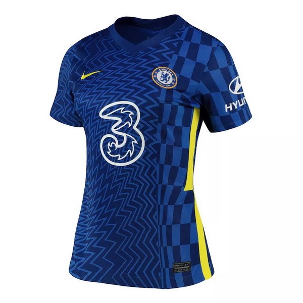 Trikot Chelsea Heim Damen 2021-22 Blau Fussballtrikots Günstig